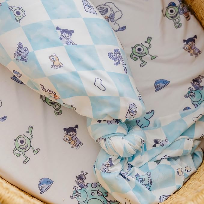 Copper Pearl Swaddle Blankets for Newborns | Soft Stretchy Receiving Blankets - Image 5