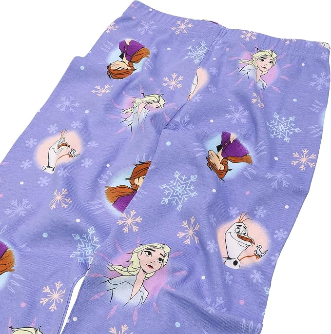 Disney Unisex Kids' 6-piece Snug-fit Cotton Matching Comfortable Pajama Set - Image 6