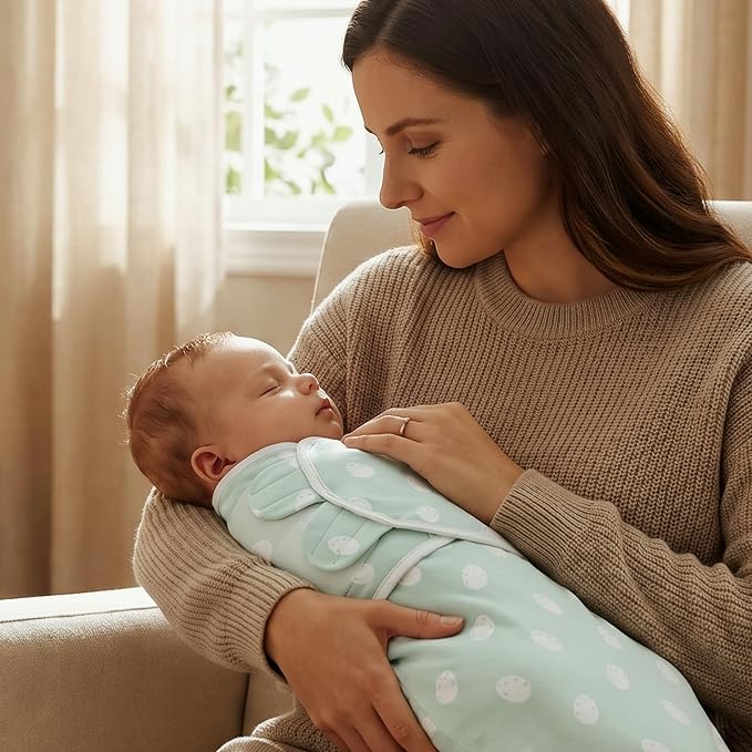 GLLQUEN BABY Swaddles for Newborns 0-3 Months, Adjustable & Easy Fastener | - Image 3