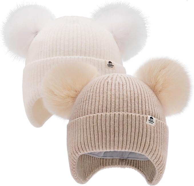 FURTALK Baby Winter Hat Pom Pom Beanie by FURTALK