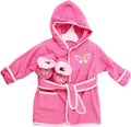 Spasilk 100% Cotton Hooded Terry Bathrobe by Spasilk