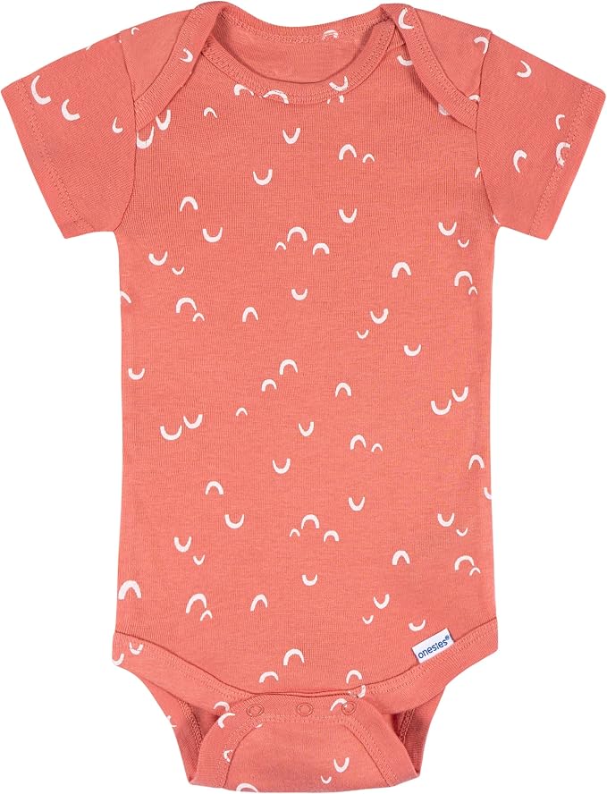Onesies Brand Baby Girls' 8-pack Short Sleeve Mix & Match Bodysuits - Image 5