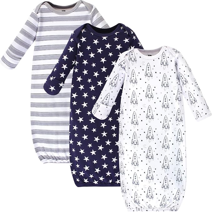 Hudson Baby unisex-baby Cotton Gowns by HudsonBaby