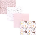 Hudson Baby Unisex Baby Cotton Flannel Receiving Blankets, Girl Pinecone by HudsonBaby