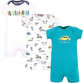 Hudson Baby Unisex Cotton Rompers by HudsonBaby