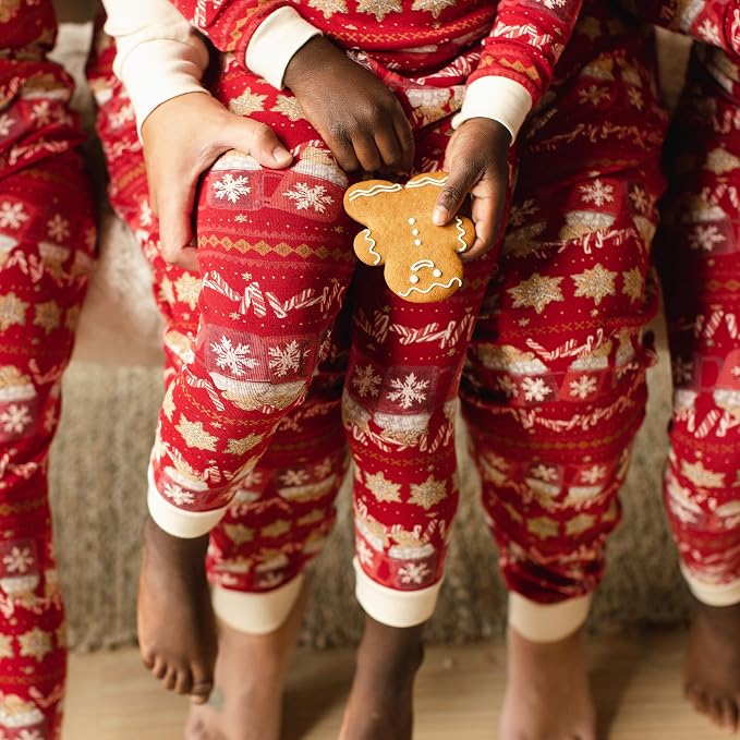Burt's Bees Baby Matching Family Jammies, Organic Cotton, Holiday Pajamas - Image 4