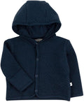 HonestBaby Matelasse Snap-Front Hooded Jacket Organic Cotton by HonestBaby