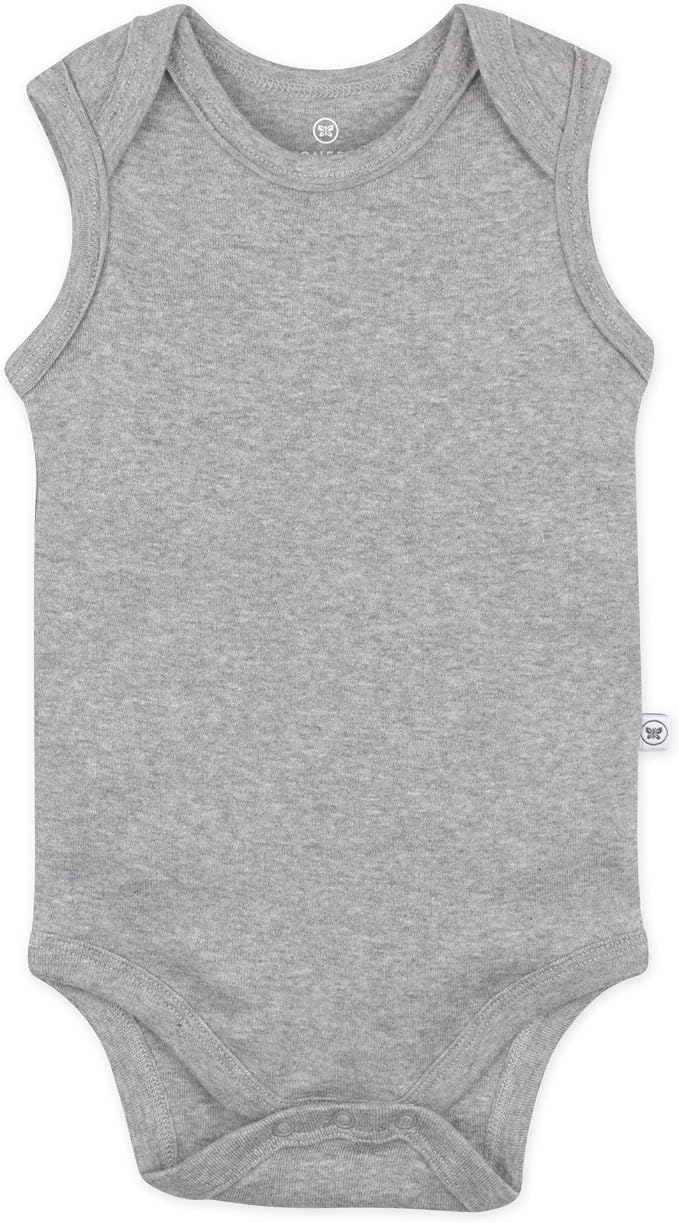 HonestBaby baby-boys Sleeveless Bodysuits One-piece 100% Organic Cotton - Image 4