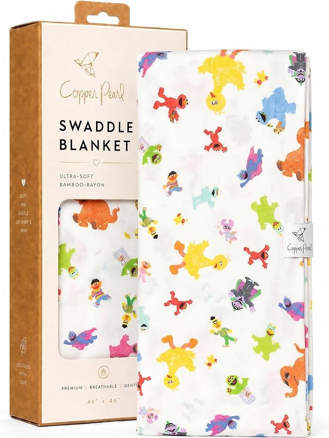 Copper Pearl Swaddle Blankets for Newborns | Soft Stretchy Receiving Blankets by CopperPearl