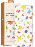 Copper Pearl Swaddle Blankets for Newborns | Soft Stretchy Receiving Blankets by CopperPearl