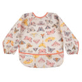 Tiny Twinkle Long Sleeve Bib for Babies & Toddlers – Waterproof Smock Bib for Eating – Machine Washable & Mess-Proof, Baby Feeding Essential & Shower Must-Have(Flutter, 2-4Y)