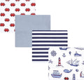 Hudson Baby Unisex Baby Cotton Flannel Receiving Blankets, Lighthouse, One Size by HudsonBaby