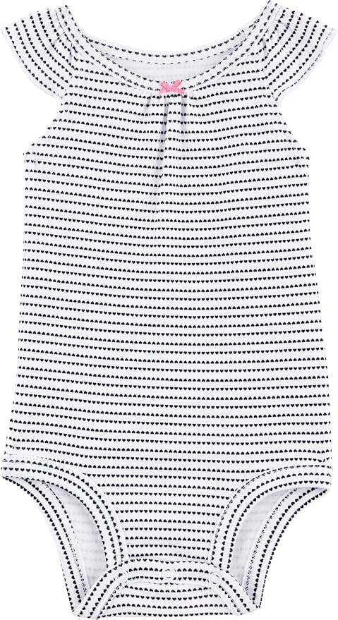 Simple Joys by Carter's Baby Girls 6 Pack Short Sleeve Bodysuit - Image 2