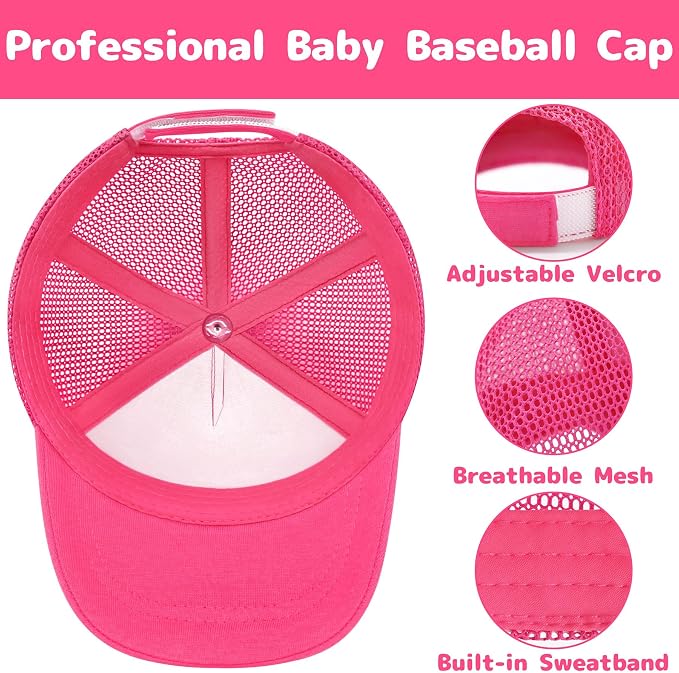 Olreco Baby Baseball Cap Toddler Baseball Hat - Image 3