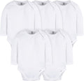 Gerber Baby Boys & Girls Long Sleeve Onesies Multi-Pack Interlock 180 Gsm by Gerber