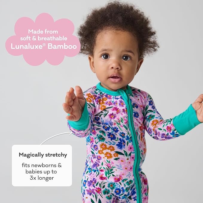 Little Sleepies Pajamas for Baby Boys & Girls, Viscose from Bamboo Baby Pajamas - Image 5