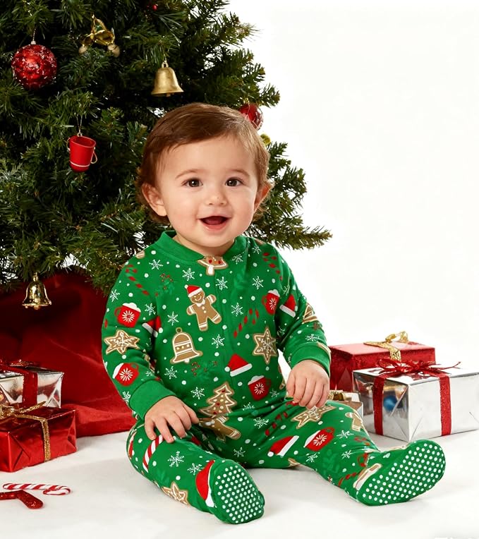 uideazone Baby Girls Footed Pajamas, Zip Sleeper - Image 2