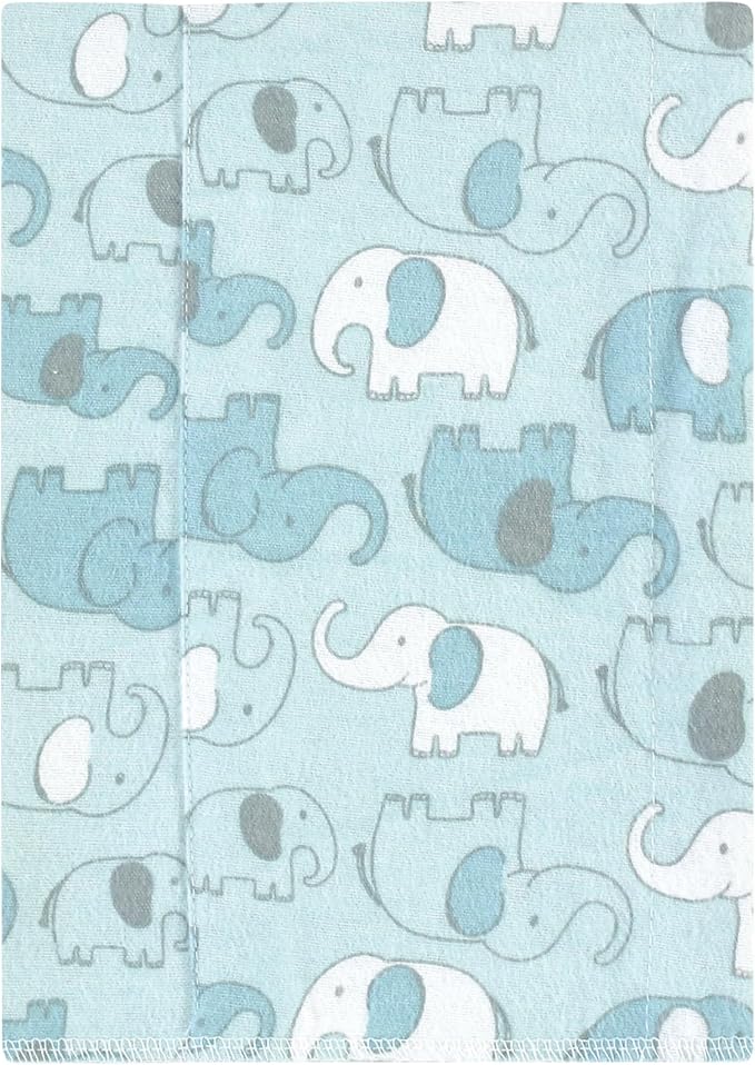 Luvable Friends Hudson Baby Flannel Burp Cloths 7pk - Image 2