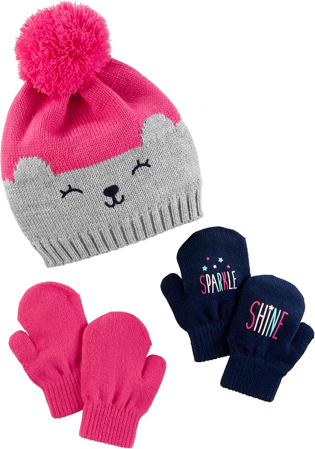 Simple Joys by Carter's Baby Hat and Mitten Set by SimpleJoysbyCarters
