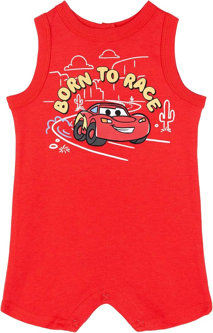 Disney Baby Boys' 2-Pack One Piece Rompers Newborn to Infant - Image 4