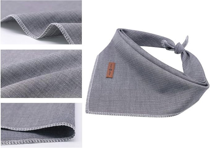 Lionet Paws Dog Bandana for Small Medium Large Dogs, Cat Dogs Kerchief Triangle - Image 2