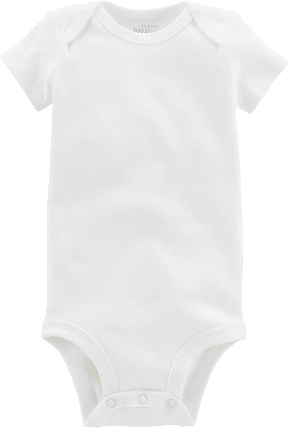Simple Joys by Carter's Baby 8-Pack Short-Sleeve Bodysuit - Image 3