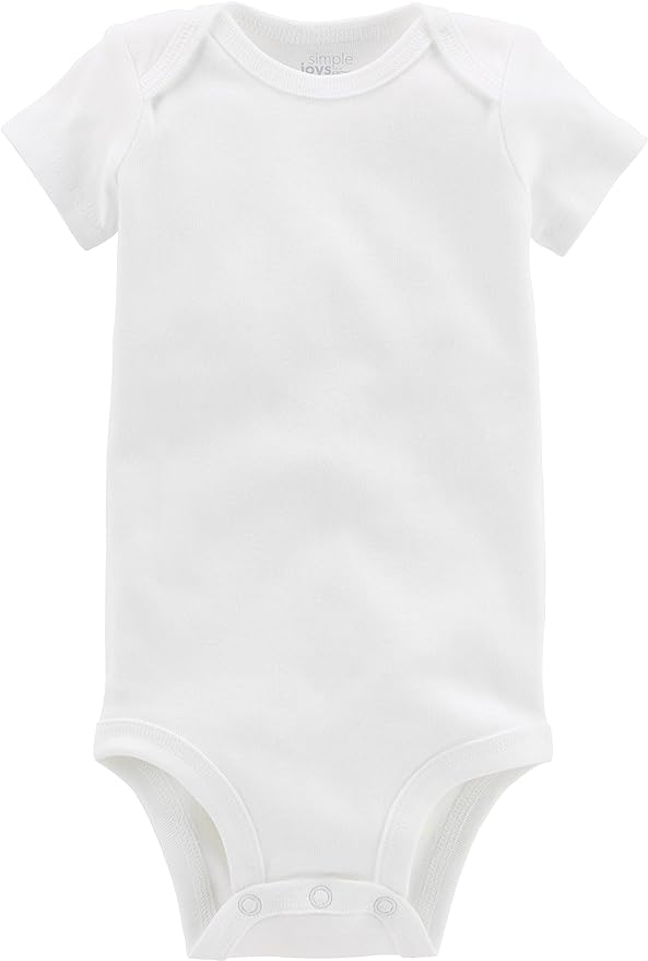 Simple Joys by Carter's Baby 8-Pack Short-Sleeve Bodysuit - Image 3