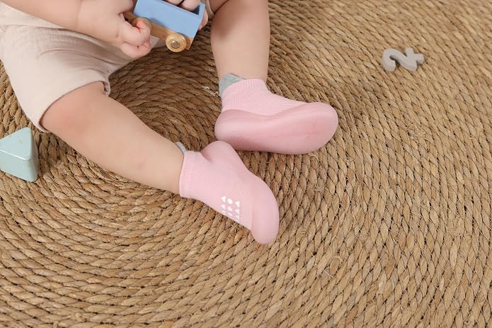 Baby Sock Shoes Toddler Walking Shoes Infant Slippers | Soft Rubber Sole - Image 6