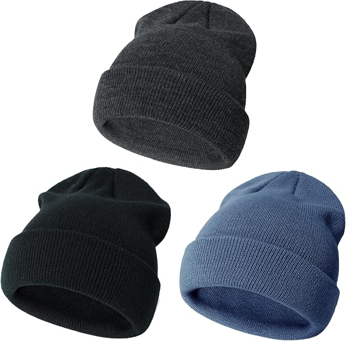 YMYDYFC Baby Beanie 3Pack Toddler Beanie Baby Winter Hats Boy&Girl 0-6Years | by YMYDYFC