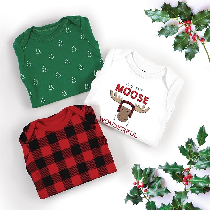 Hudson Baby Unisex Baby Cotton Bodysuits - Image 6