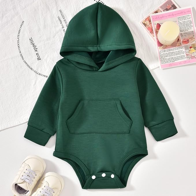 Aalizzwell Infant Baby Winter Hoodie Outfit - Image 2
