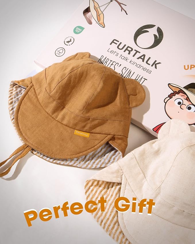 FURTALK Baby Sun Hat UPF 50+ Toddler Hat - Image 7