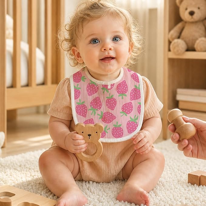 Baby Bibs for Baby Boys Girls 6-Pack - Image 6