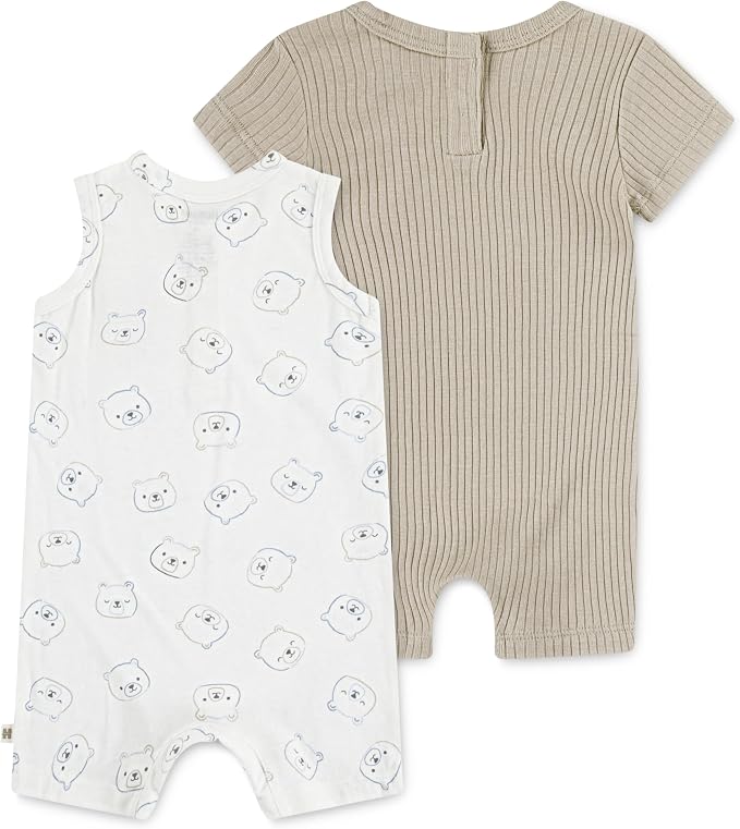 HUGGIES Baby Multi-pack Short Sleeve Romper - Image 2