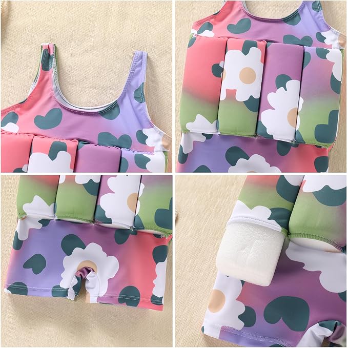 Kids Boys Girls Floatation Swimsuit - Image 3