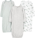 Simple Joys by Carter's Baby 3-pack Neutral Cotton Sleeper Gown by SimpleJoysbyCarters