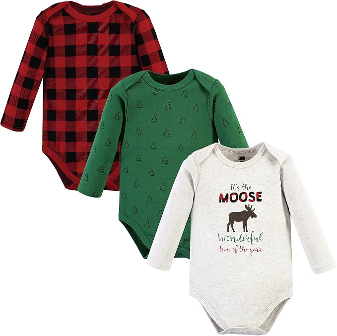 Hudson Baby Unisex Baby Cotton Bodysuits by HudsonBaby