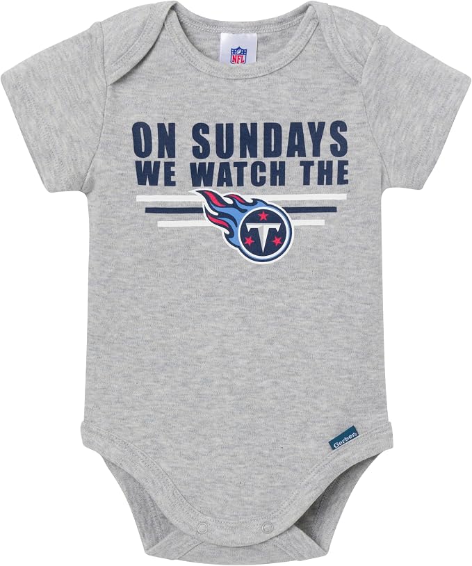 Gerber NFL Baby Boys 3-Pack Onesie Bodysuit - Image 4