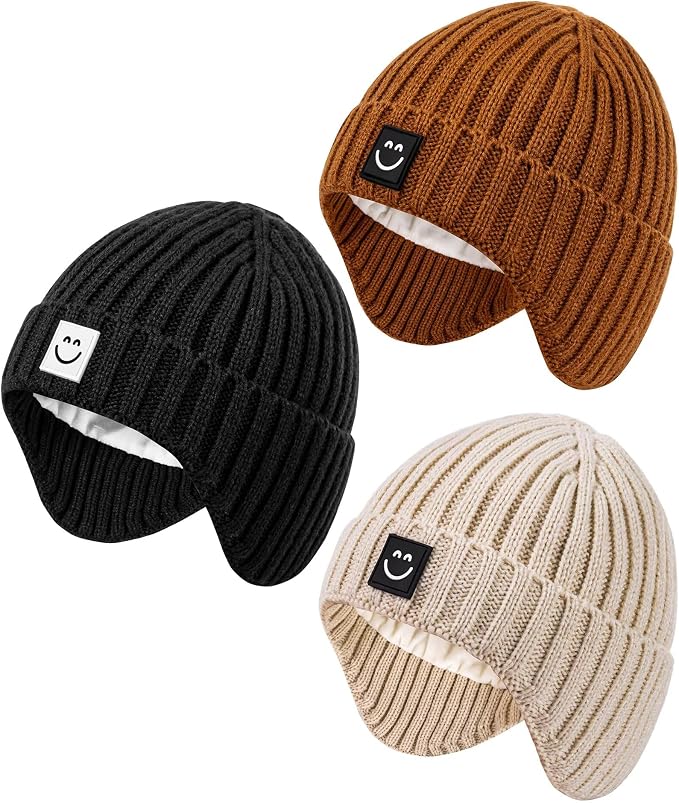 Alepo 3 Pack Baby Beanie Hats by Alepo