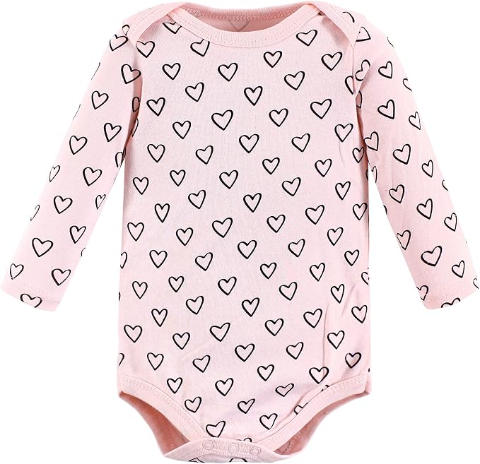 Hudson Baby baby-boys Cotton Long-sleeve Bodysuits 3-pack - Image 4