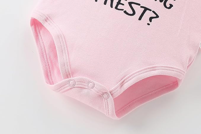 AIWUHE Unisex-Baby Short Sleeve Bodysuits Cotton One-piece Boy Girl Summer - Image 4