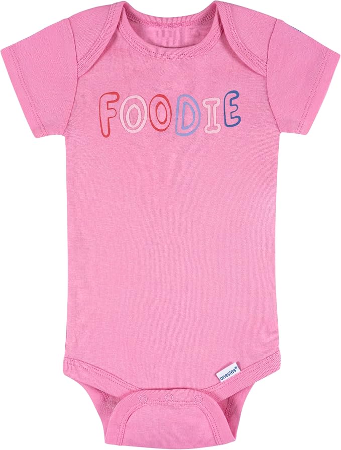 Onesies Brand Baby Girls' 8-pack Short Sleeve Mix & Match Bodysuits - Image 4