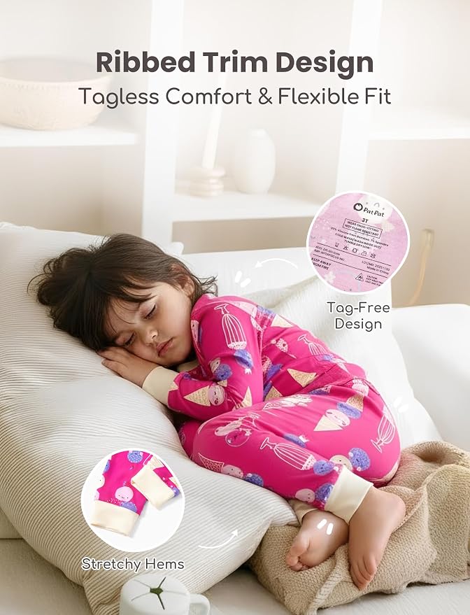 PATPAT Bamboo Viscose Pajama Sets - Image 3
