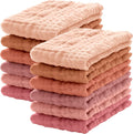 Lovely Care 12 Pack Muslin Burp Cloths 100% Cotton Muslin Cloths Large by Lovely+Care