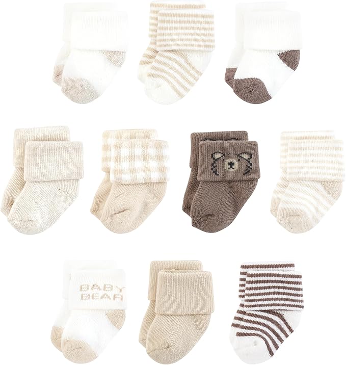 Touched by Nature Unisex Baby Organic Cotton Socks by TouchedbyNature