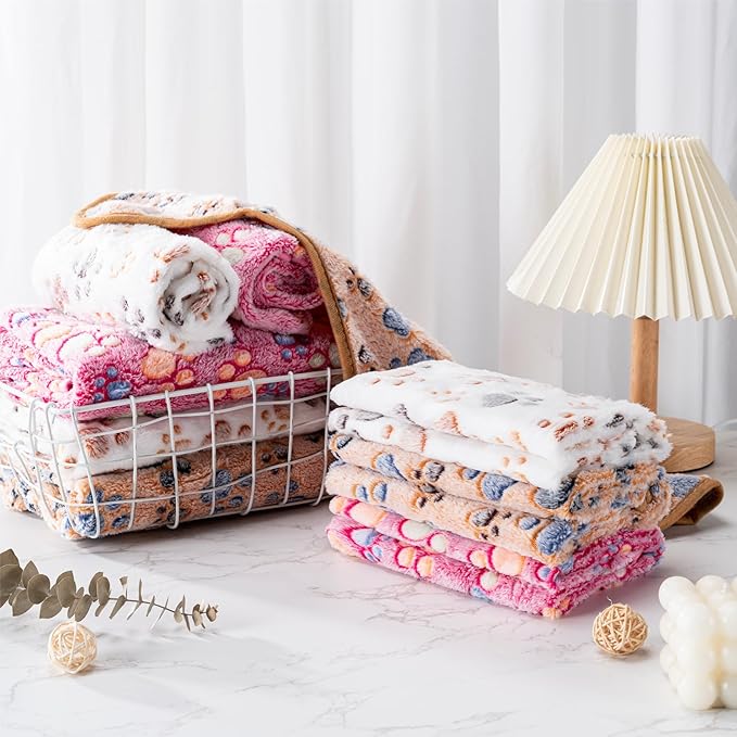 1 Pack 3 Blankets for Dog Puppy Cat | Super Soft Fluffy Premium Fleece Pet - Image 7