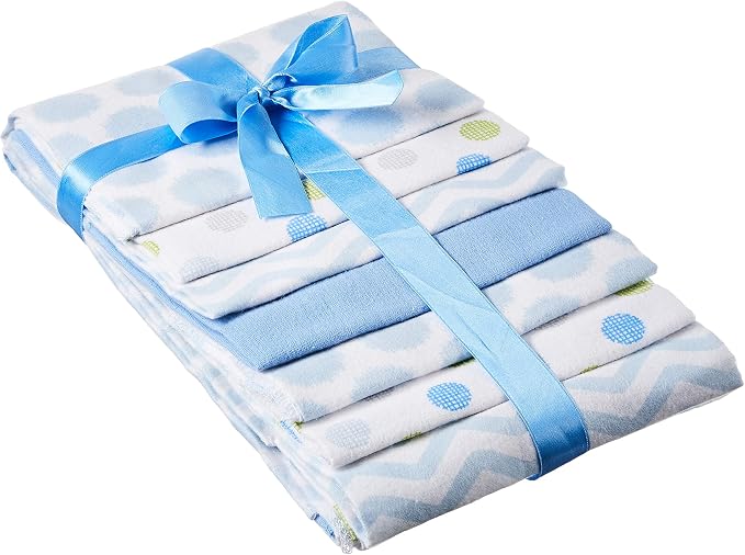 Luvable Friends Unisex Baby Cotton Flannel Receiving Blankets, One Size - Image 3