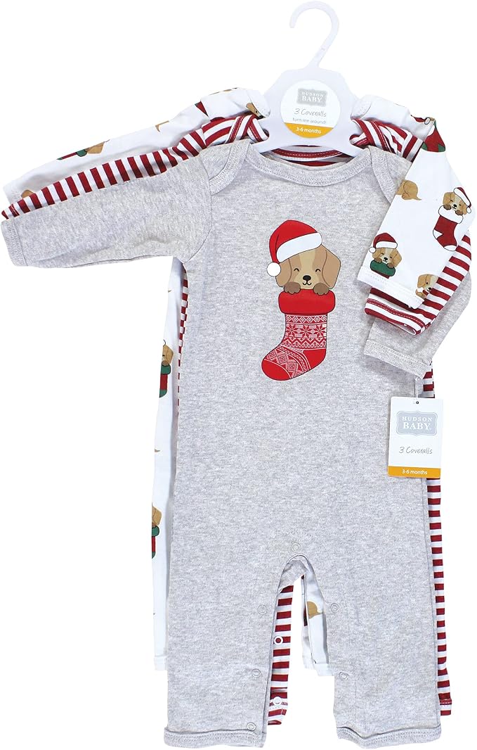 Hudson Baby unisex-child Cotton Coveralls - Image 2