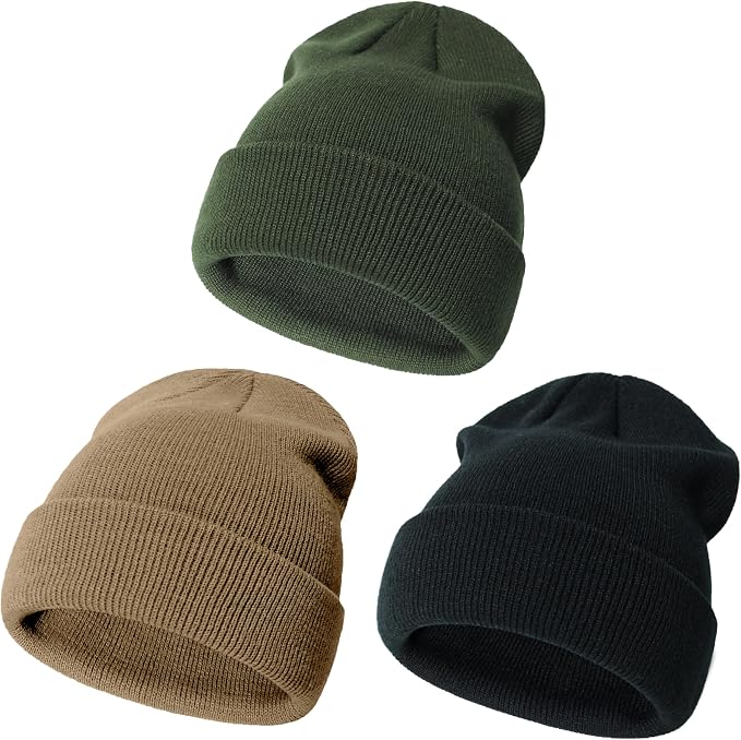 YMYDYFC Baby Beanie 3Pack Toddler Beanie Baby Winter Hats Boy&Girl 0-6Years | by YMYDYFC
