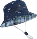 Durio UPF 50+ Baby Sun Hat Wide Brim Toddler Bucket Hats by DURIO